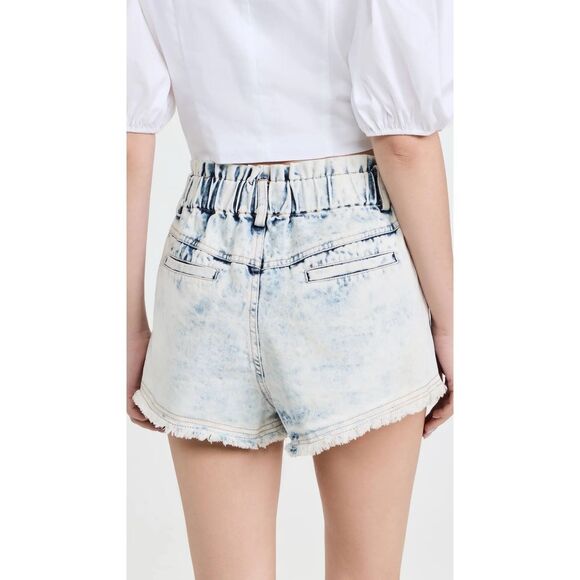 Sea NY Birdie Bleached Denim Shorts Size 8 NWOT - Picture 3 of 13